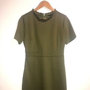 Ann Taylor Olive Pencil dress